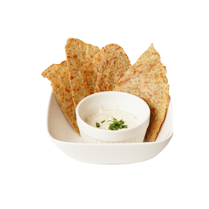 Lilith's flatbread + Lunar Sauce
